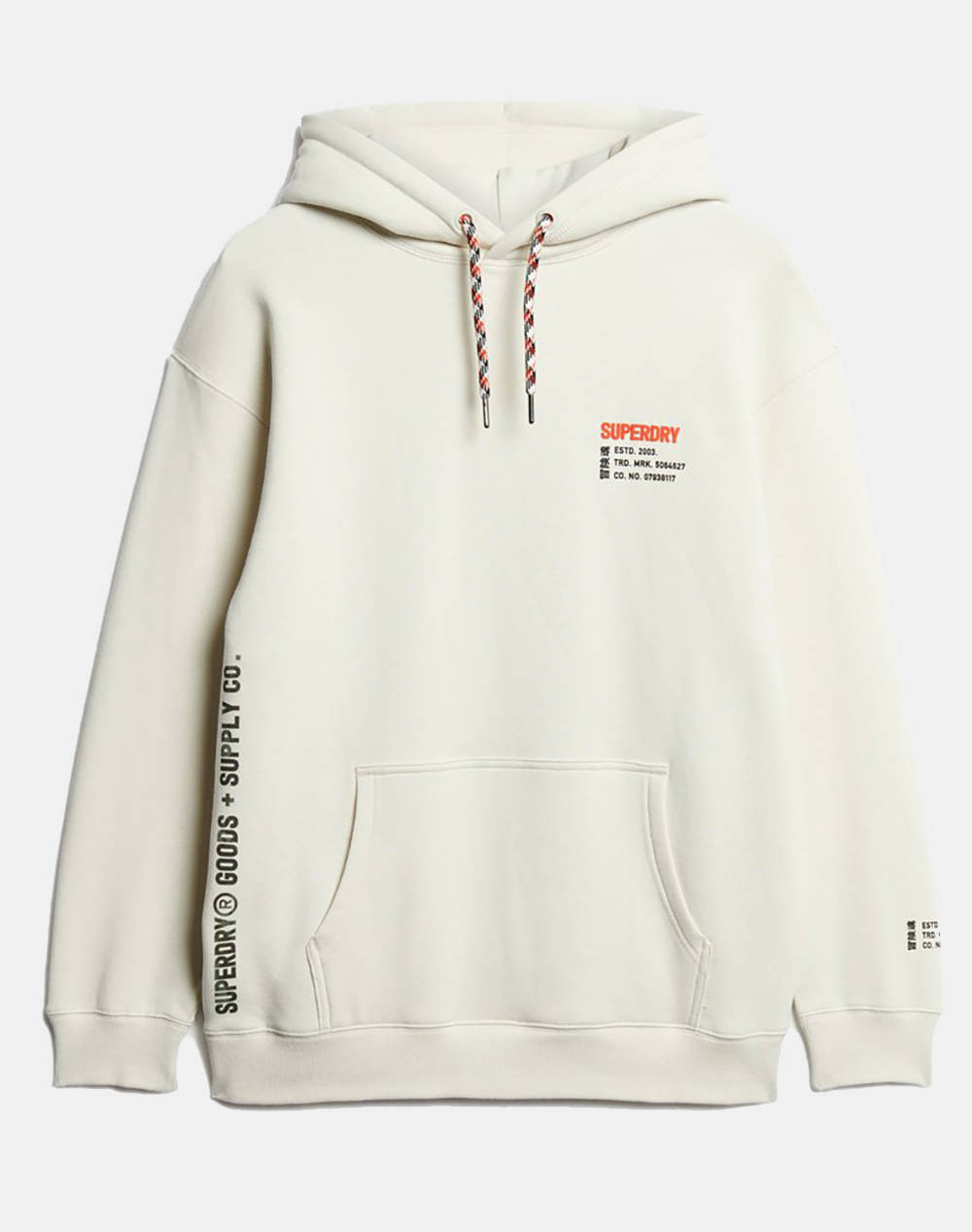 SUPERDRY D2 SDCD UTILITY SPORT LOGO LOOSE HOOD МЪЖКИ СУИТШЪР