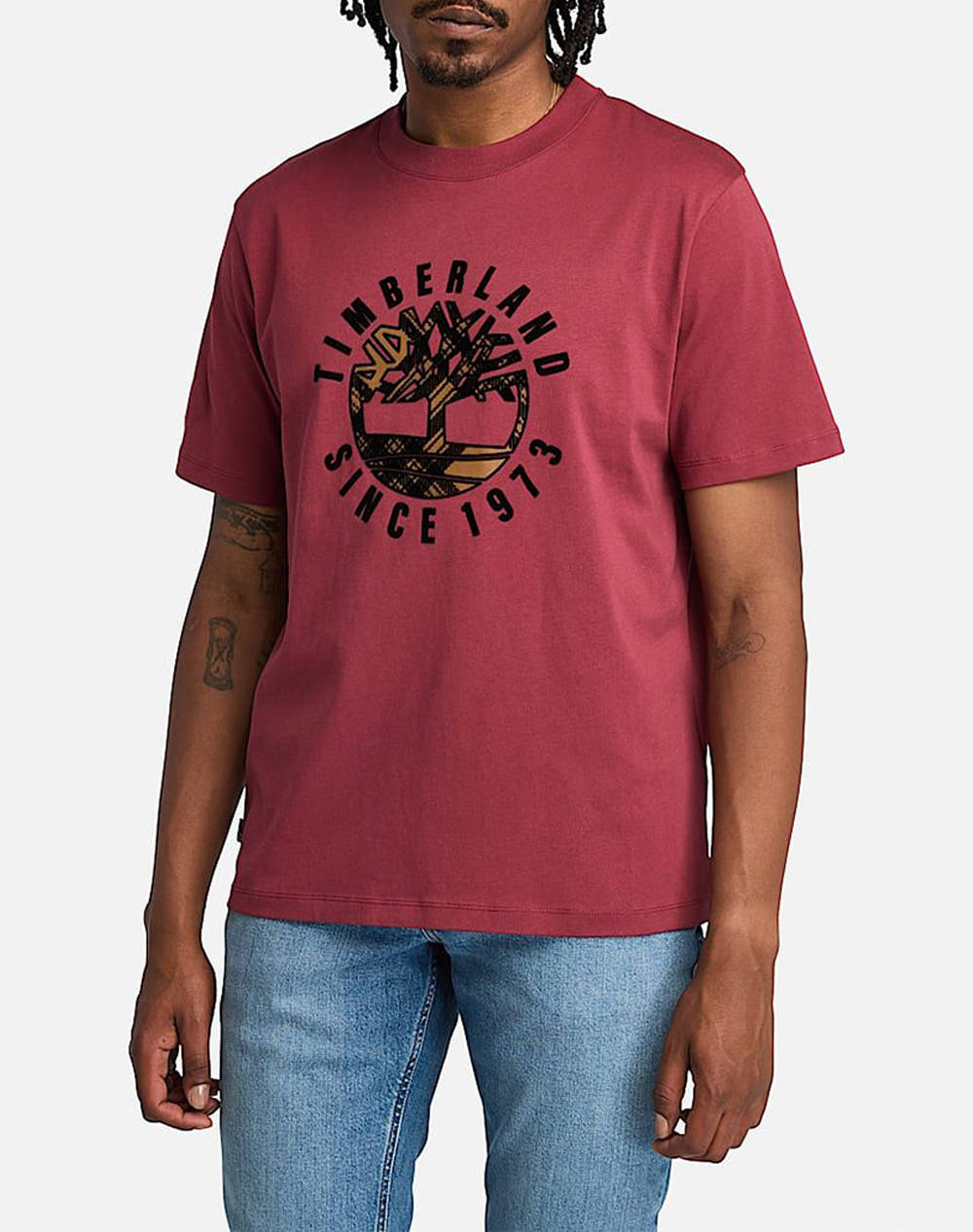 TIMBERLAND Holiday Front Graphic SS Tee