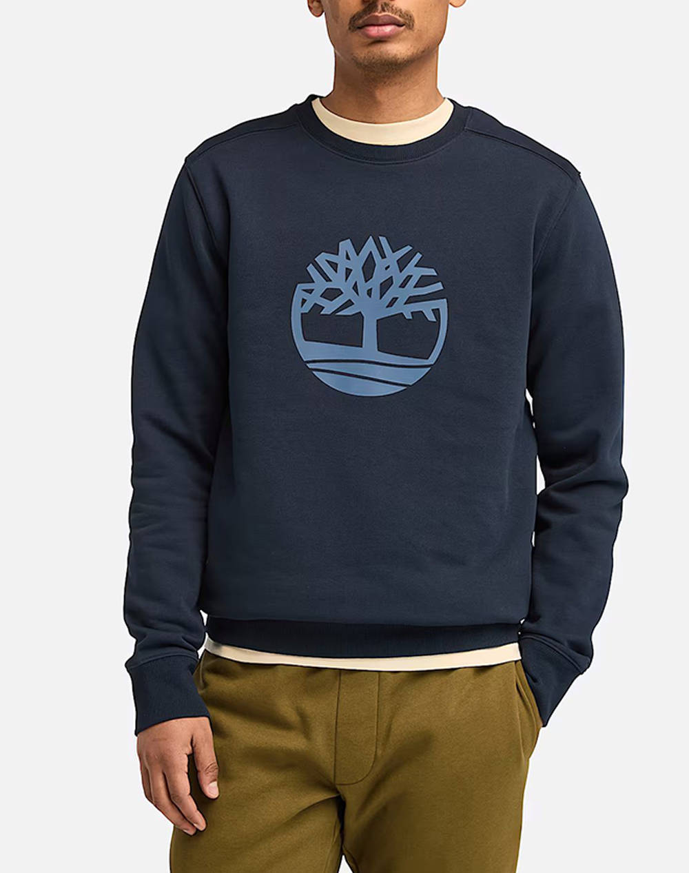 TIMBERLAND Tree Logo Crew Neck Sweatshirt