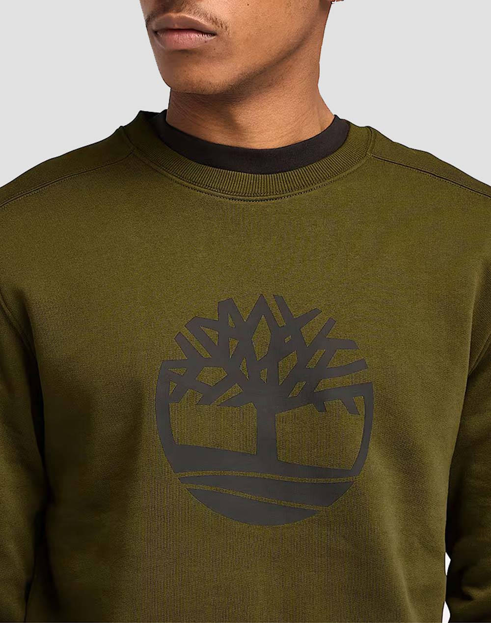 TIMBERLAND Tree Logo Crew Neck Sweatshirt