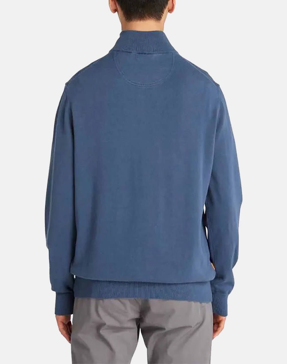 TIMBERLAND Cotton YD 1/4 Zip Sweater