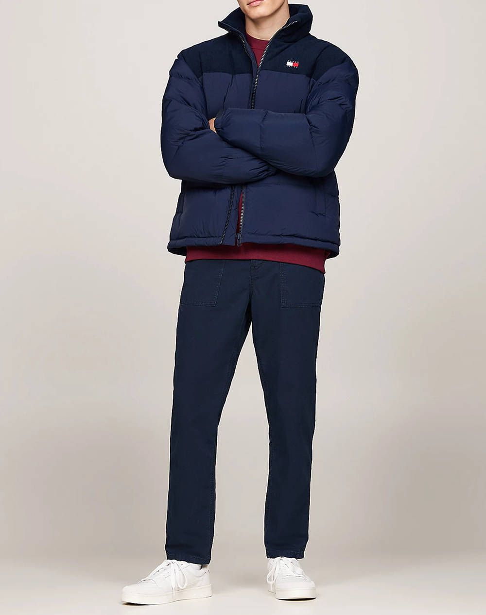 TOMMY JEANS TJM CORD MIX ALASKA PUFFER