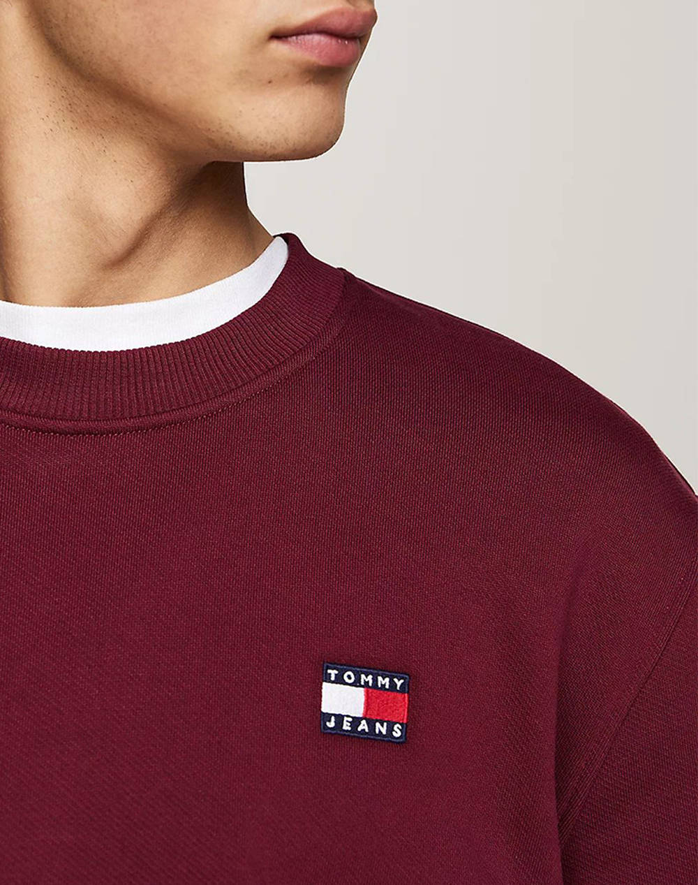 TOMMY JEANS TJM REG BADGE CREW EXT