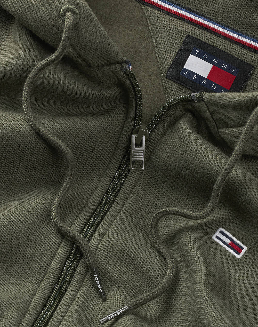 TOMMY JEANS TJM REG S FLAG ZIP THRU