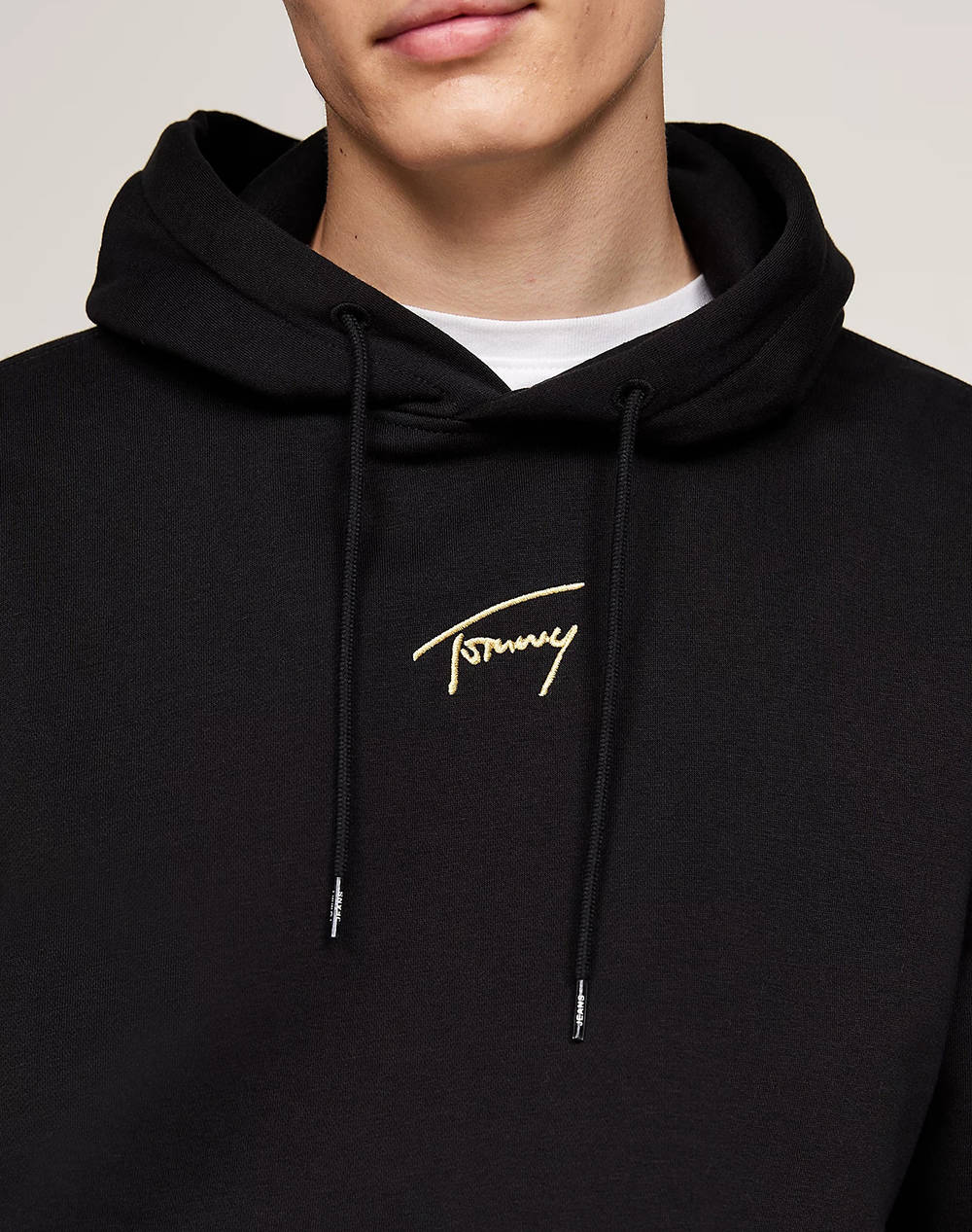 TOMMY JEANS TJM REG GOLD SIGNT HOODIE EXT