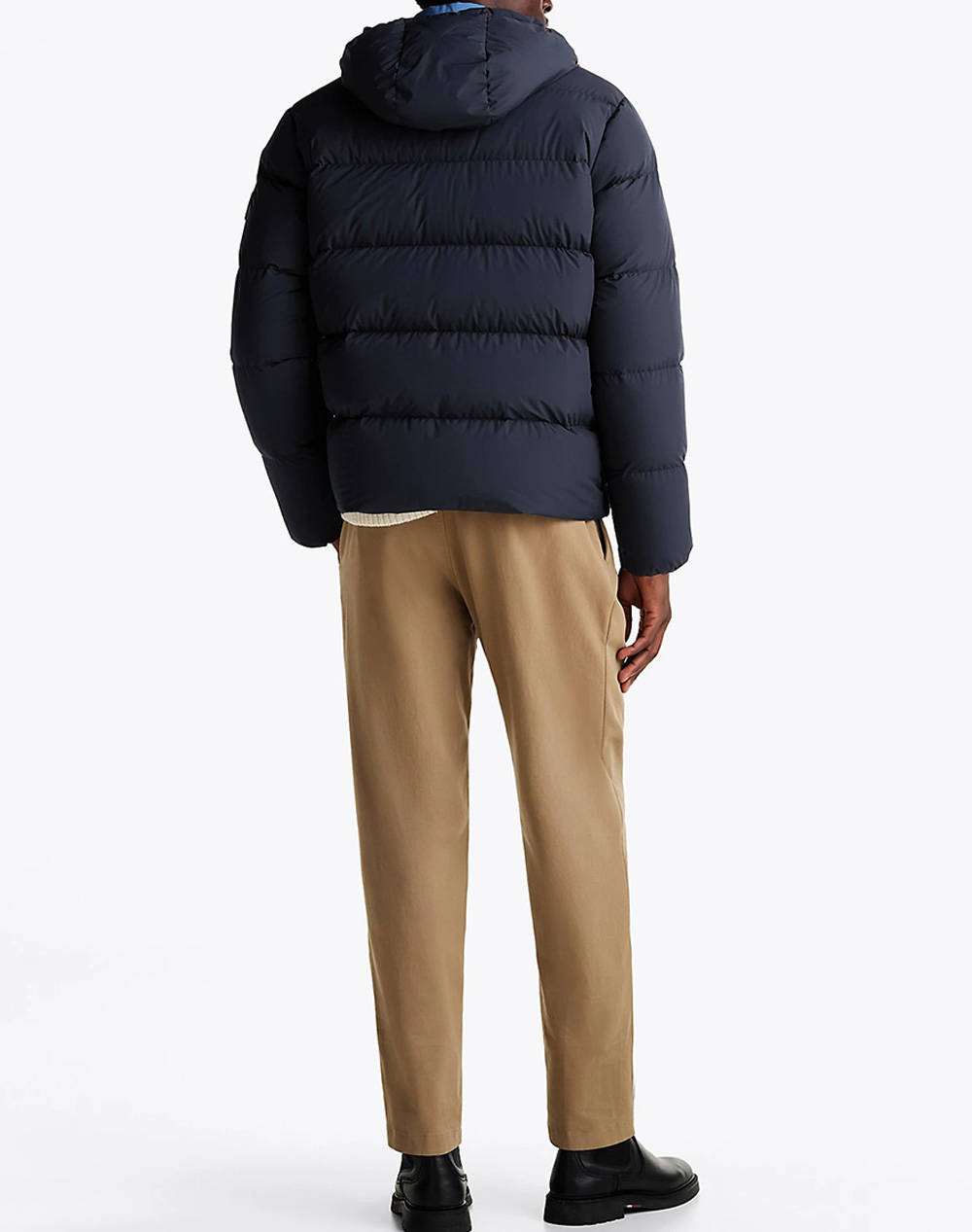 TOMMY HILFIGER DOWN HOODED PUFFER JACKET