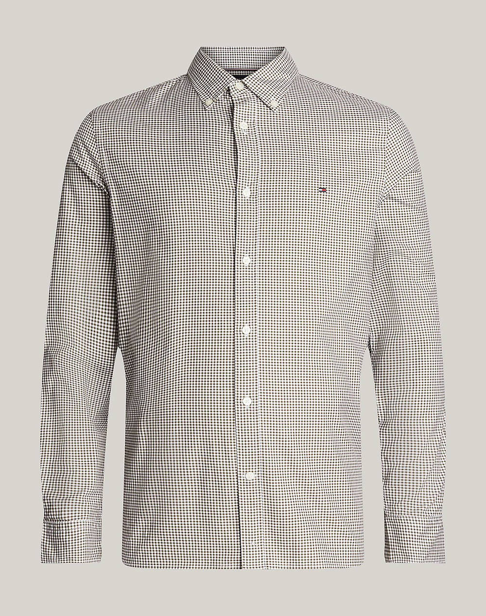 TOMMY HILFIGER MICRO GINGHAM POPLIN SF SHIRT