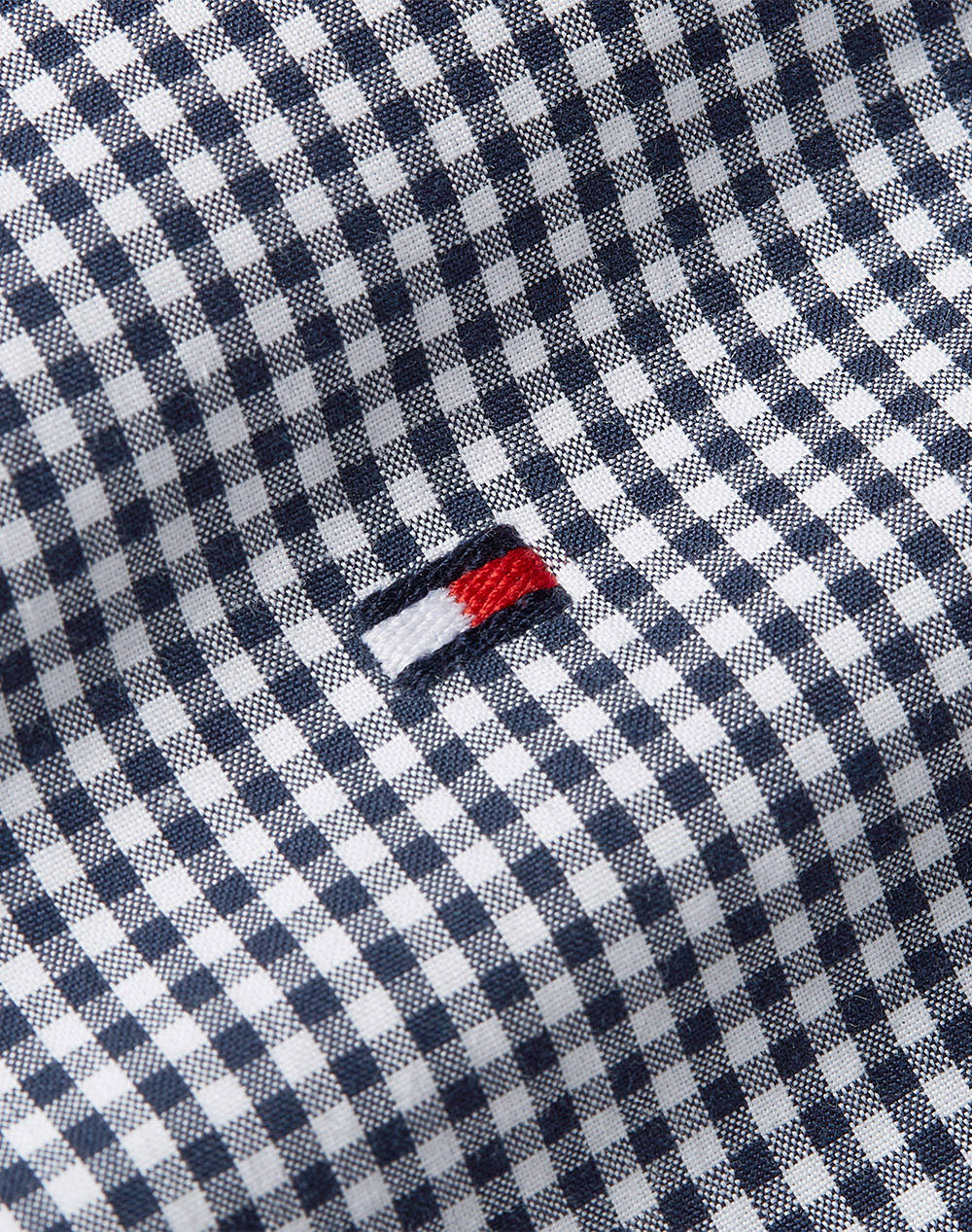 TOMMY HILFIGER MICRO GINGHAM POPLIN SF SHIRT