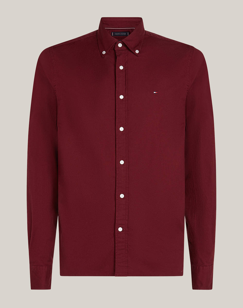 TOMMY HILFIGER FLEX BRUSHED SOLID RF SHIRT