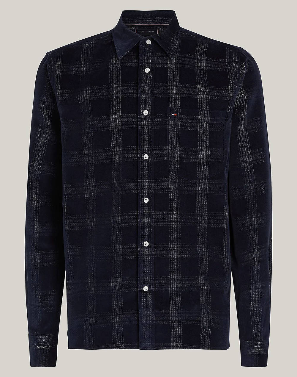 TOMMY HILFIGER CORDUROY CHECK RF SHIRT