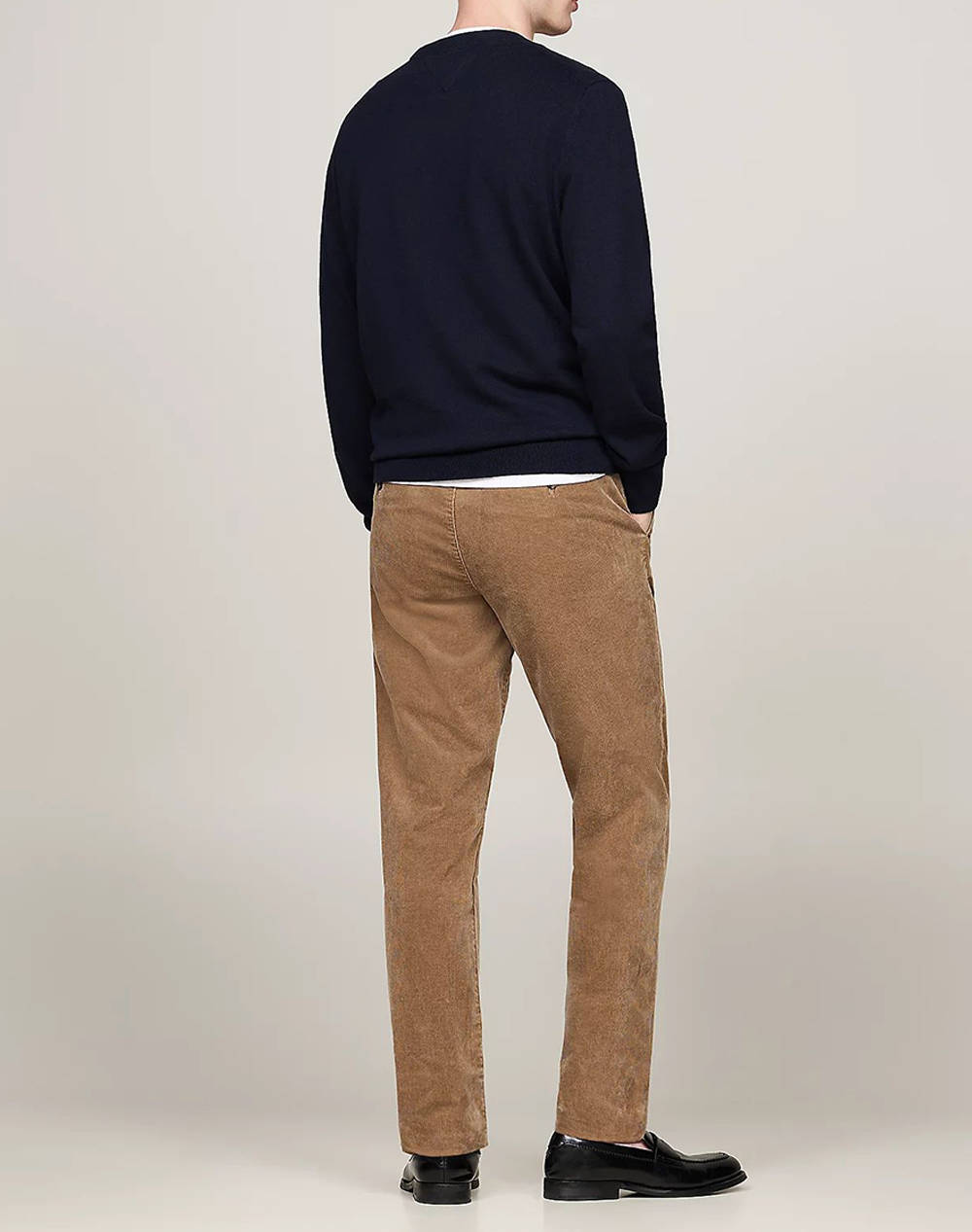 TOMMY HILFIGER PIMA ORG CTN CASHMERE CREW NECK