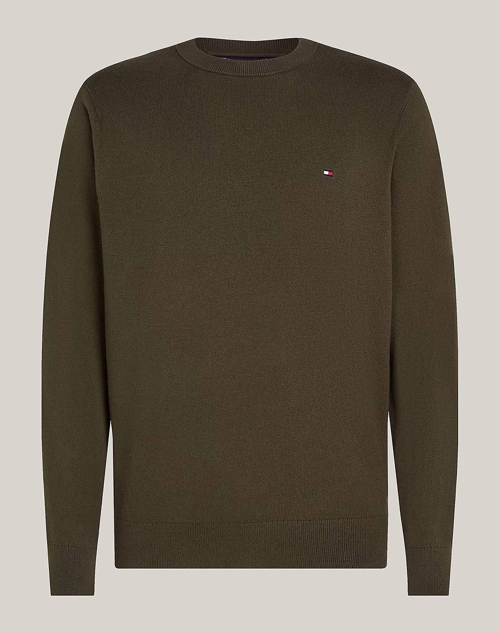 TOMMY HILFIGER PIMA ORG CTN CASHMERE CREW NECK