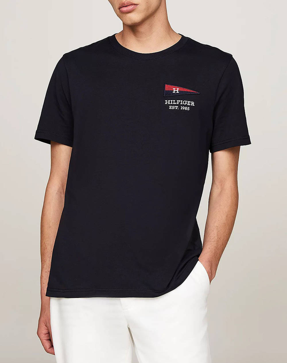 TOMMY HILFIGER FLAG HILFIGER TEE