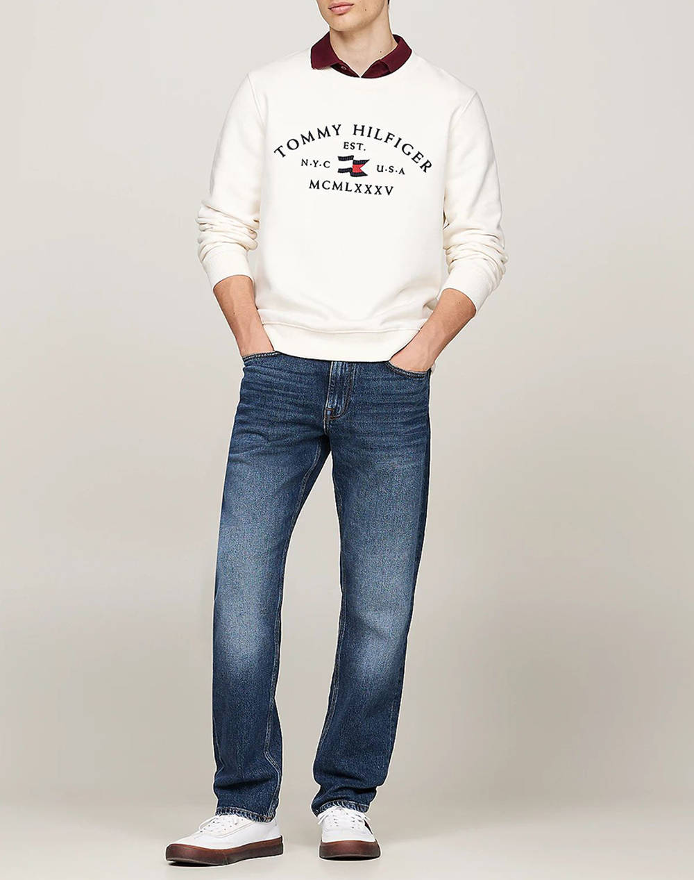 TOMMY HILFIGER NAUTICAL ARCH SWEATSHIRT