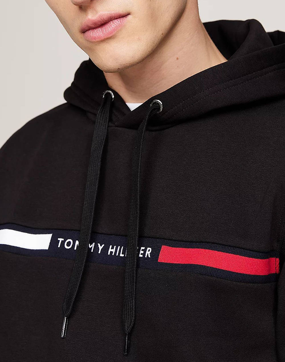 TOMMY HILFIGER HILFIGER CHEST INSERT HOODY