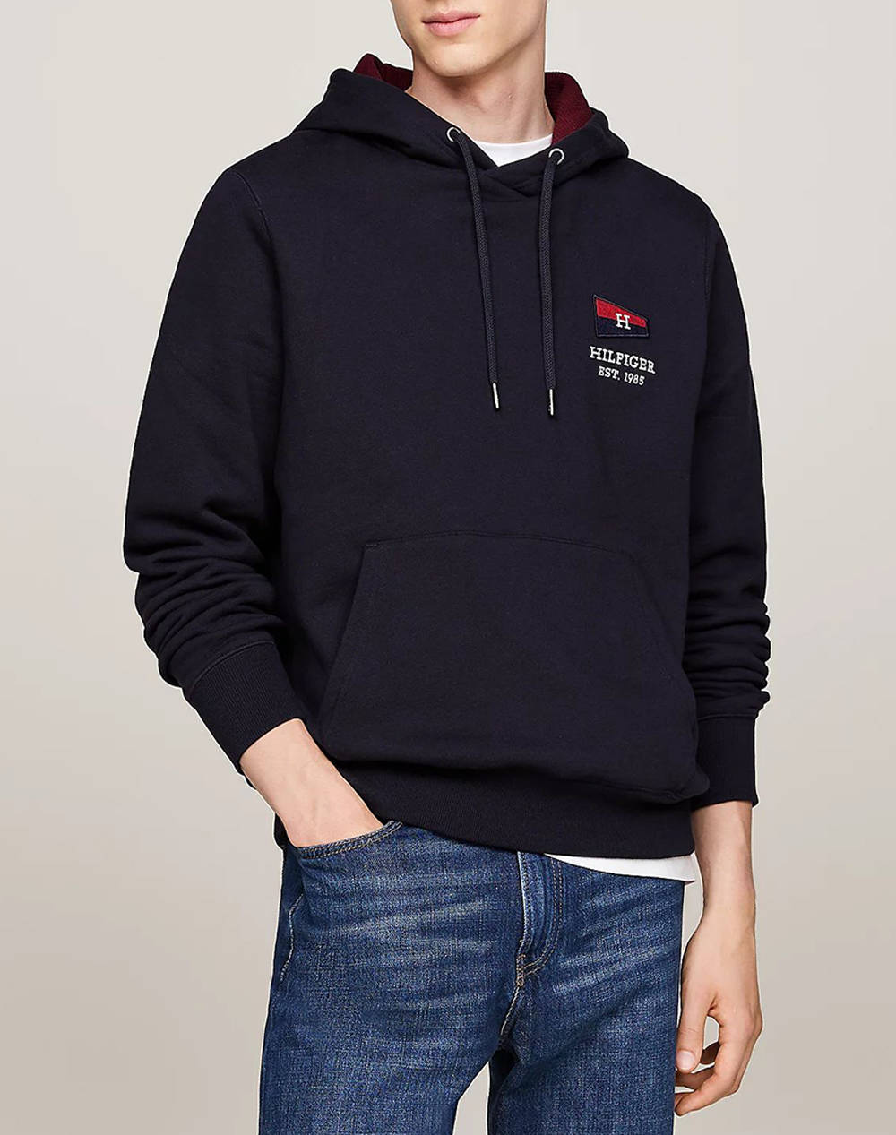 TOMMY HILFIGER FLAG HILFIGER HOODIE