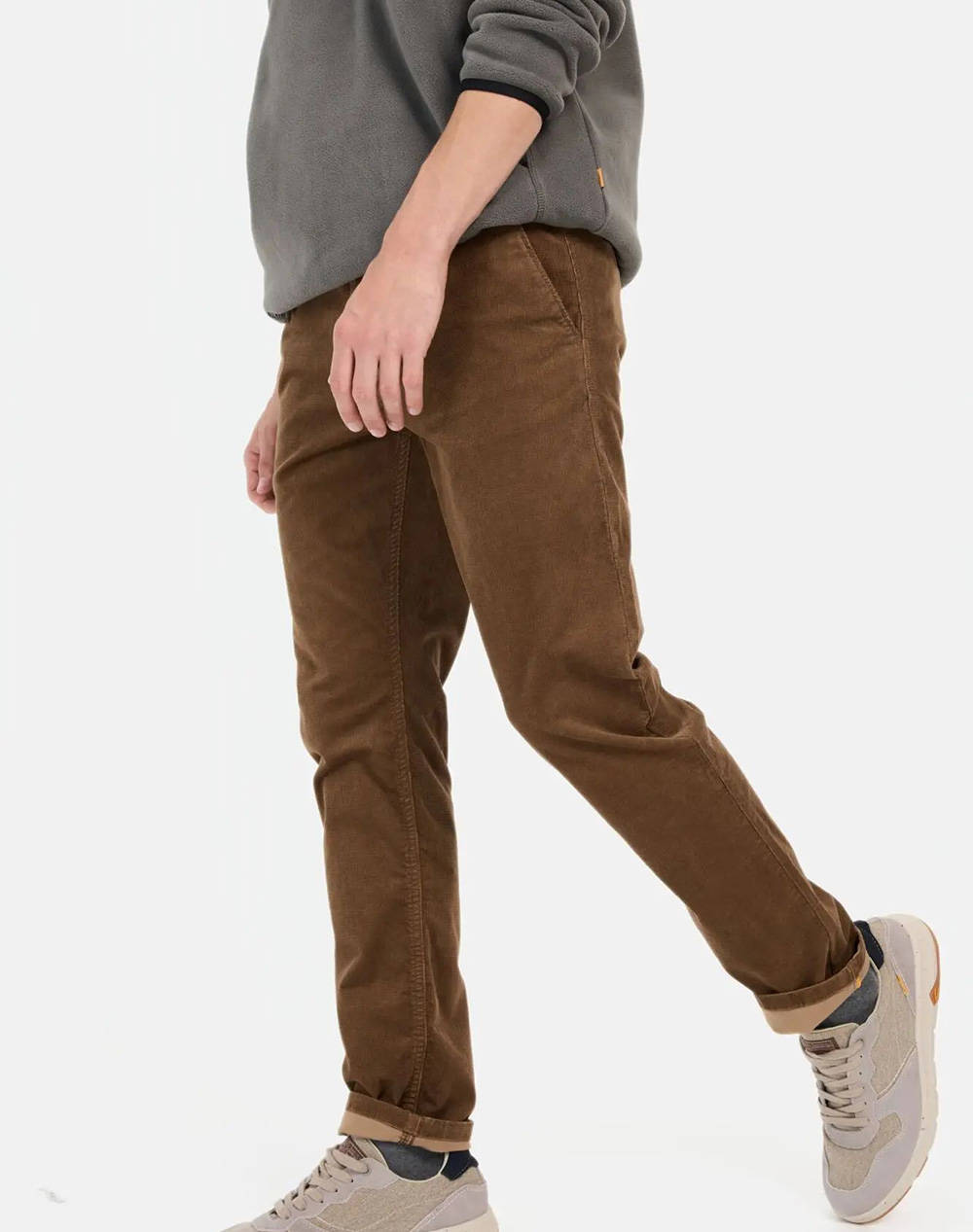 Camel Active ПАНТАЛОНИ Chino Slim Broken Corduroy