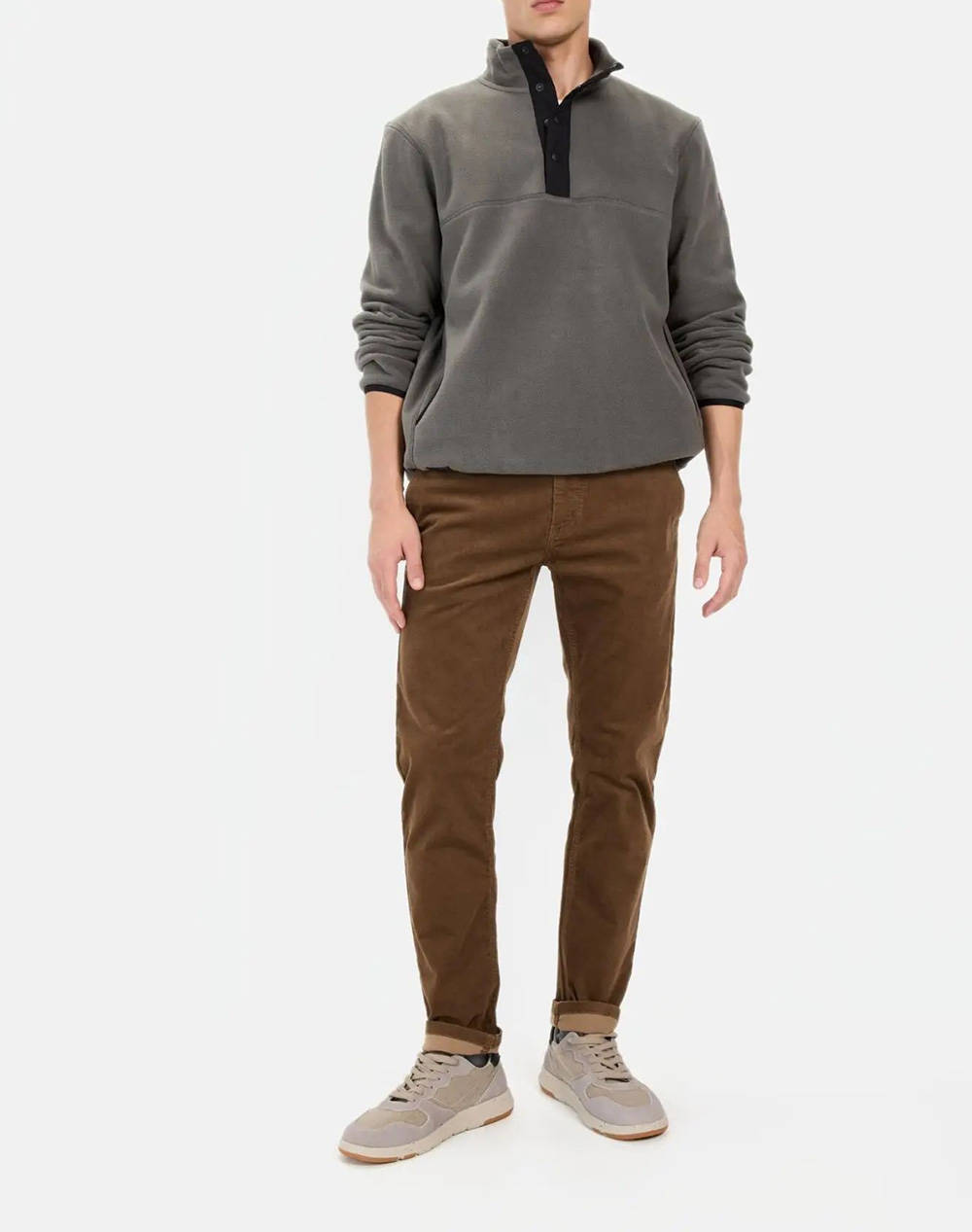 Camel Active ПАНТАЛОНИ Chino Slim Broken Corduroy