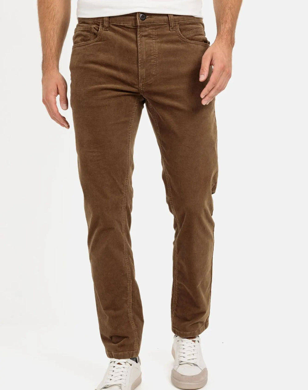 Camel Active ПАНТАЛОНИ 5pocket Regular Broken Corduroy