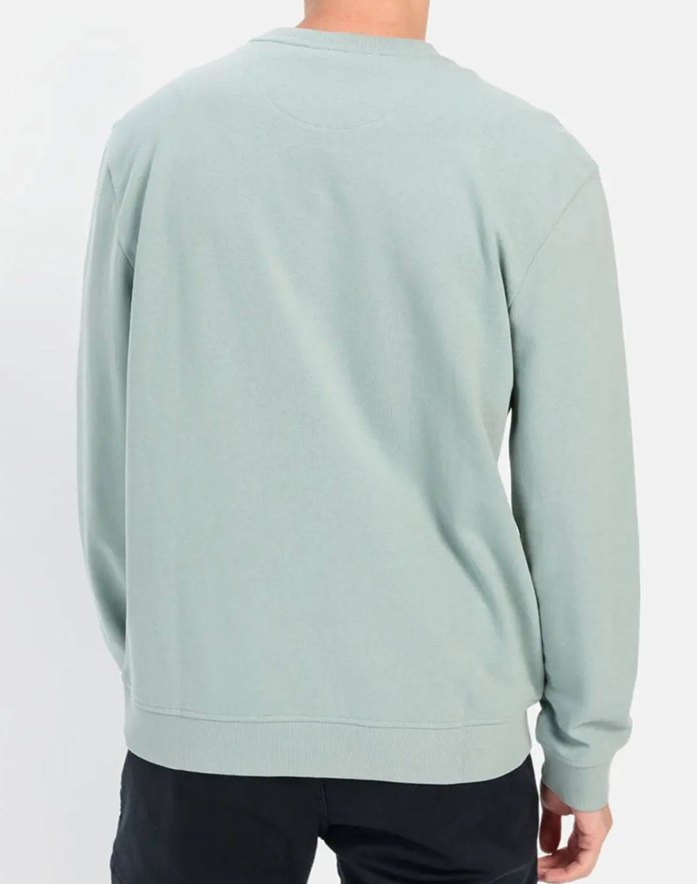 CAMEL Sweatshirt Crewneck contrast pocket