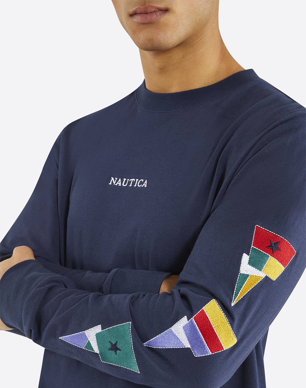 NAUTICA БЛУЗА T-SHIRT MM Asteria LS T-Shirt