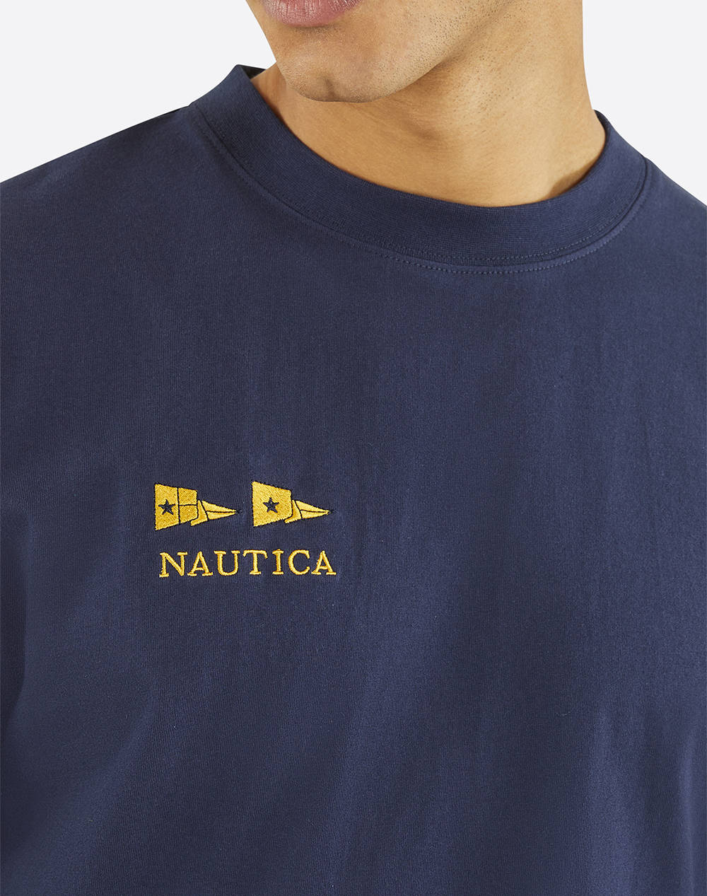 NAUTICA БЛУЗА T-SHIRT MM Argus LS T-Shirt