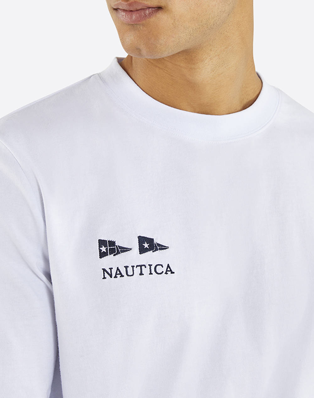 NAUTICA БЛУЗА T-SHIRT MM Argus LS T-Shirt