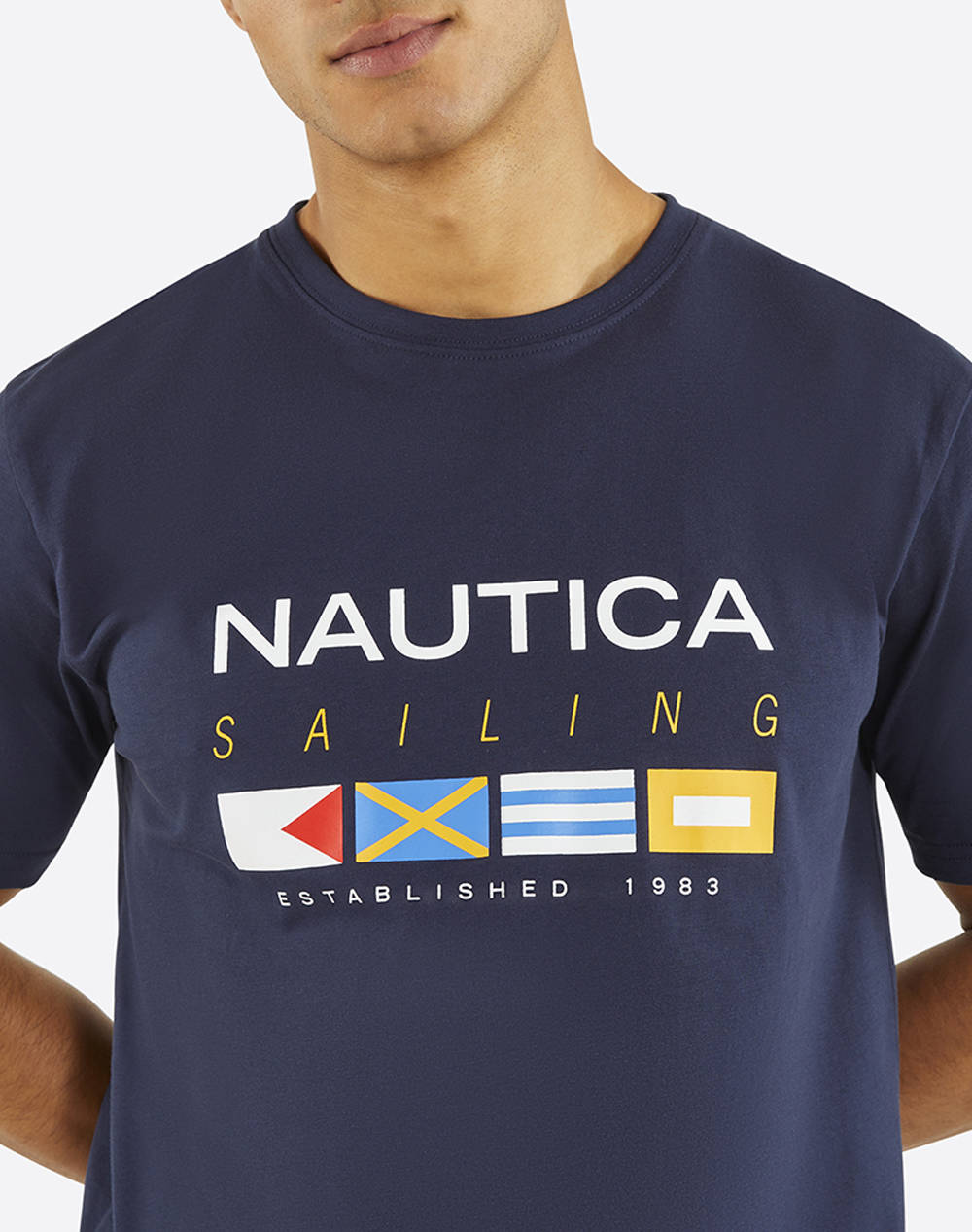 NAUTICA БЛУЗА T-SHIRT ΚΜ Hastings T-Shirt