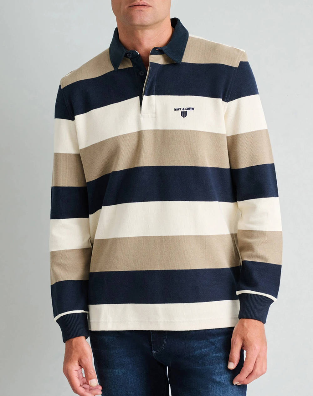 NAVY&GREEN Мъжка блуза polo