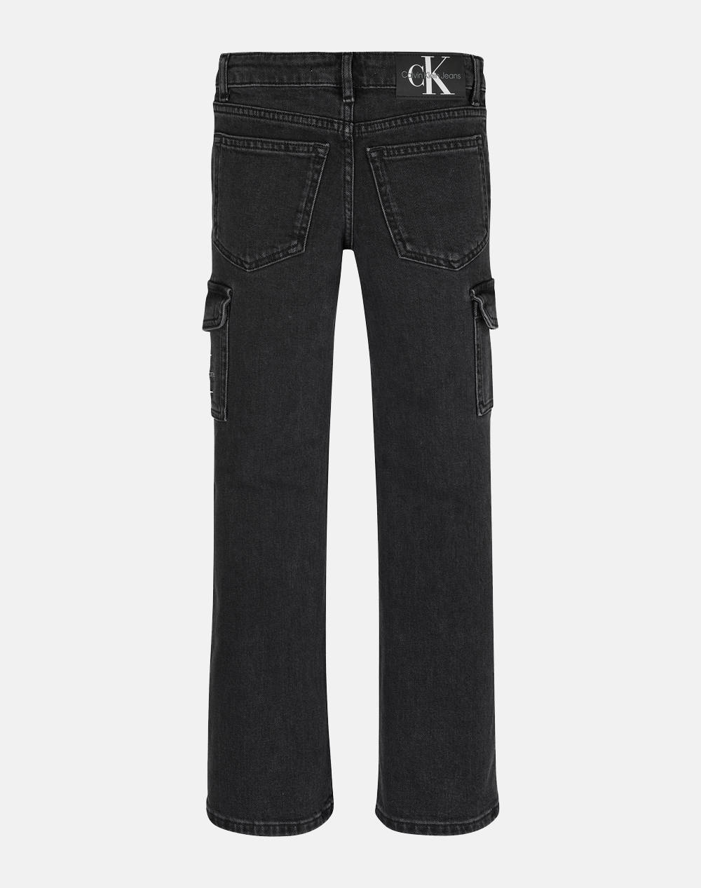 CALVIN KLEIN MR STRAIGHT CHARCOAL DENIM