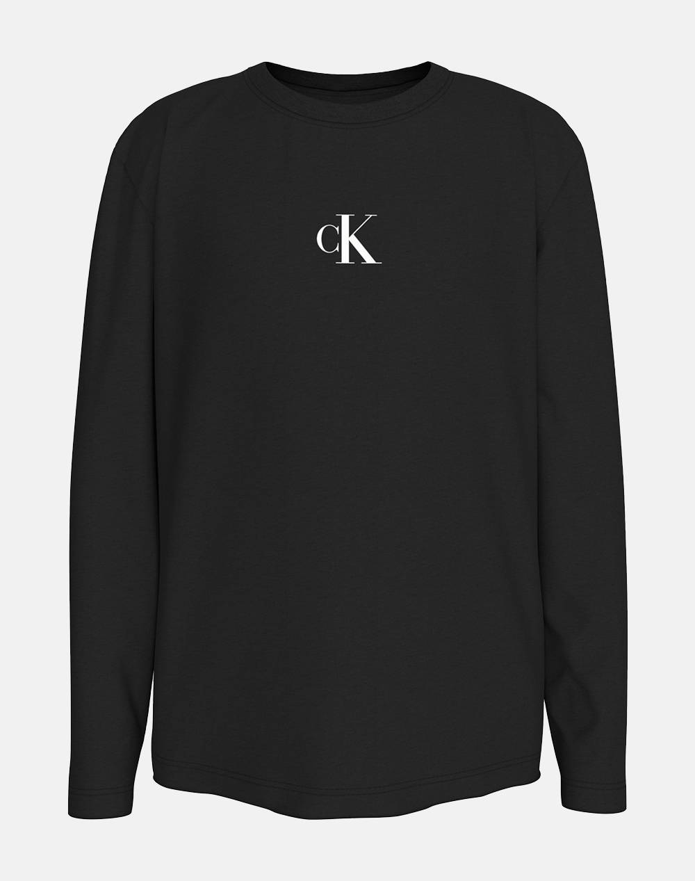 CALVIN KLEIN CK LOGO LS T-SHIRT