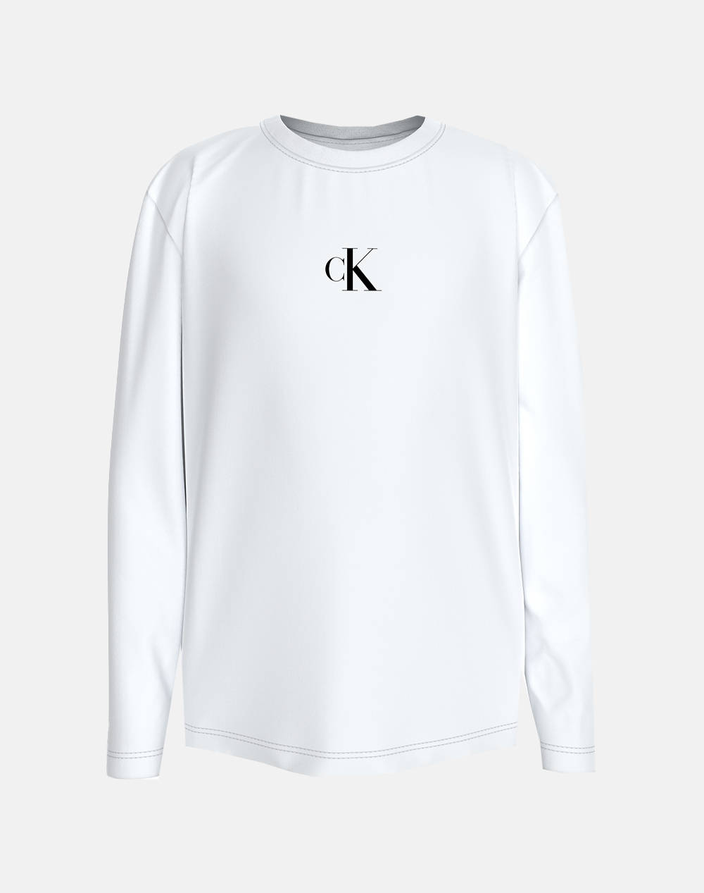 CALVIN KLEIN CK LOGO LS T-SHIRT