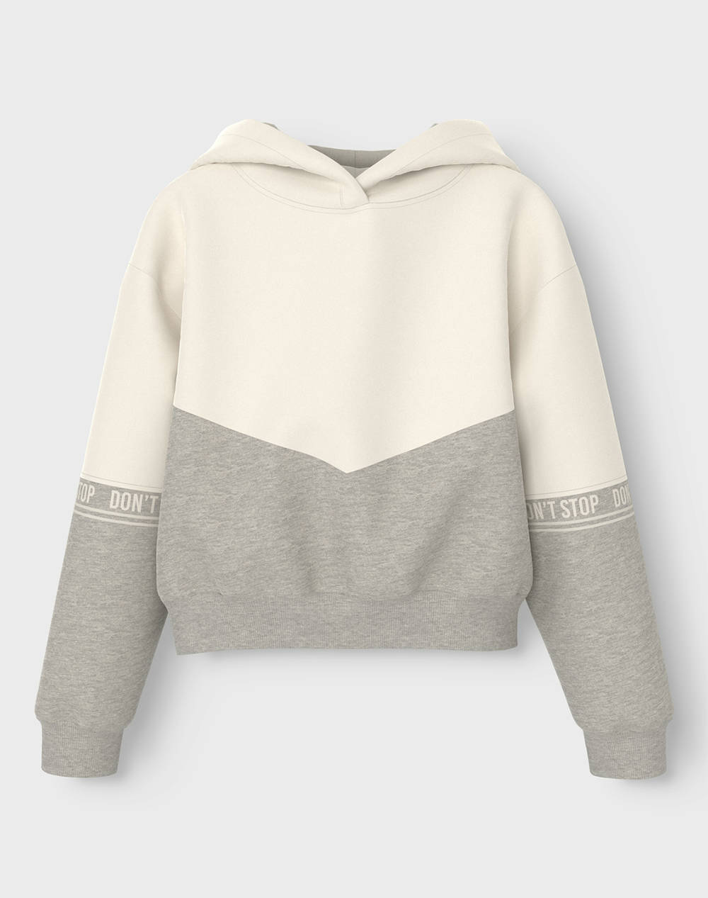 NAME IT NKFNOLI LS SHORT RLX SWEAT WH BRU