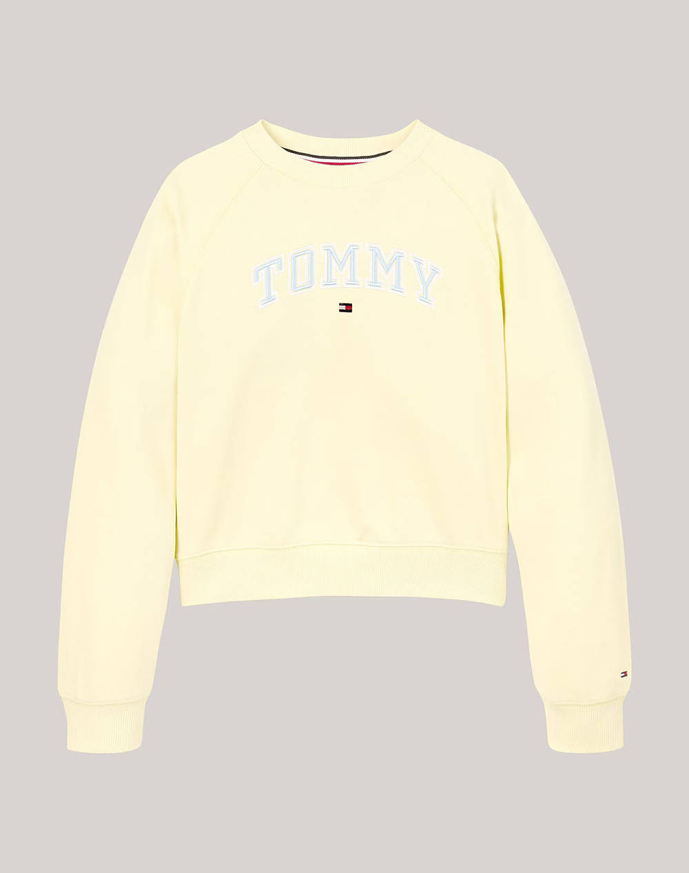 TOMMY HILFIGER VARSITY EMBROIDERED CREWNECK