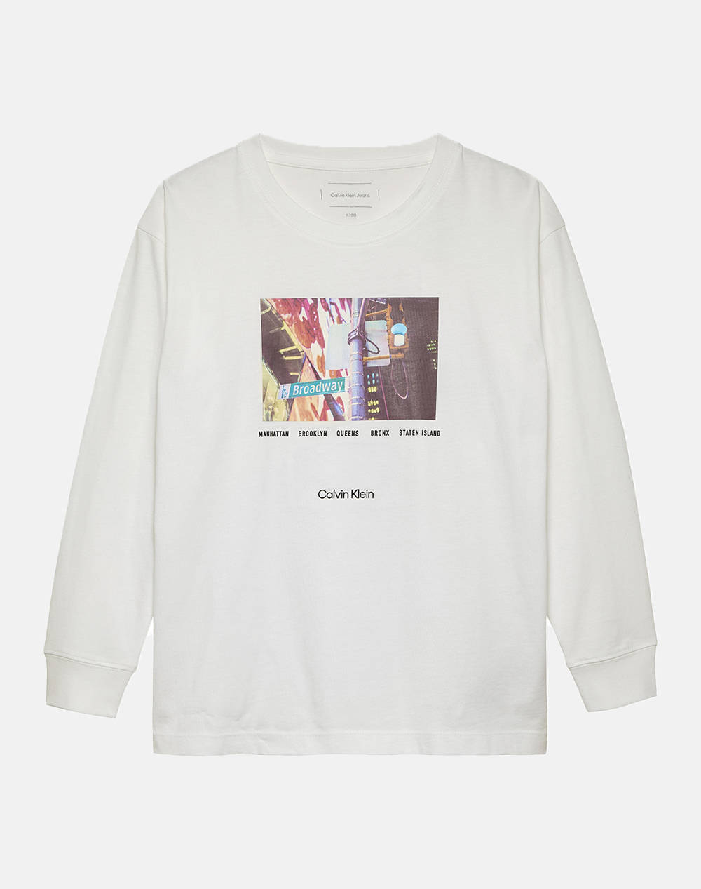 CALVIN KLEIN CITY PHOTO GRAPHIC TEE LS