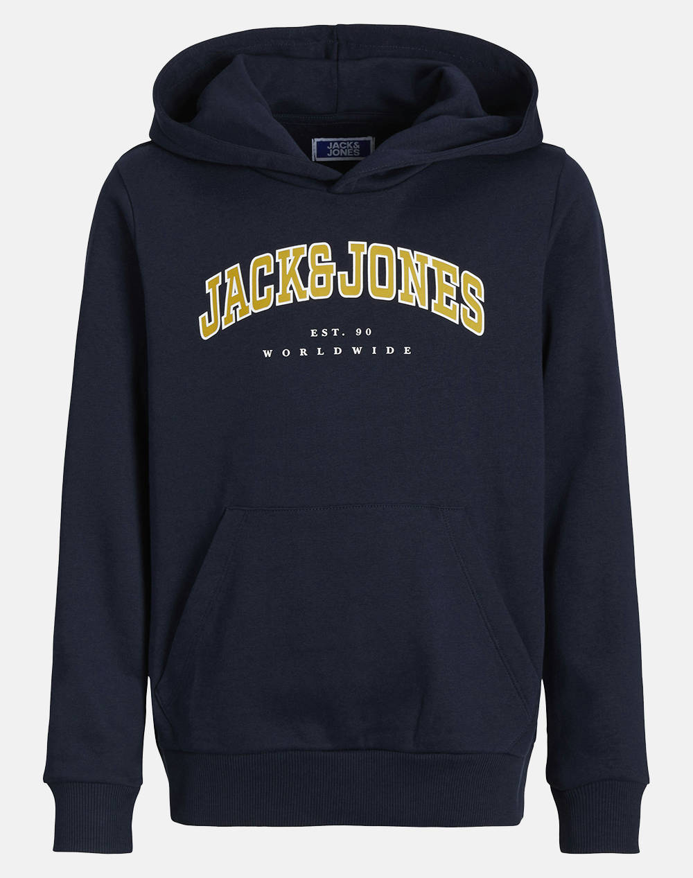 JACK&JONES JJECALEB VARSITY SWEAT HOOD NOOS JNR