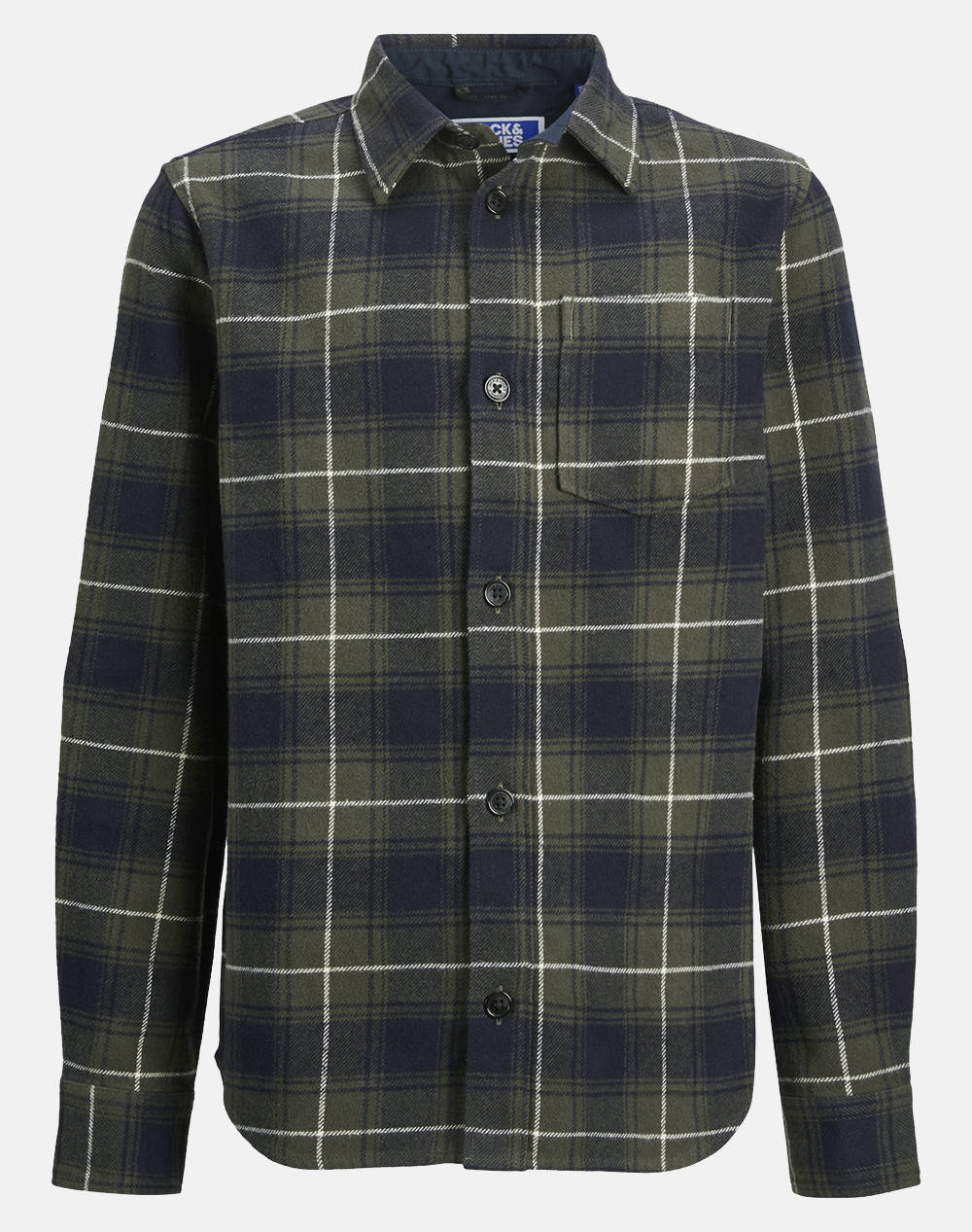 JACK&JONES JORJAMES FLANNEL CHECK SHIRT LS JNR