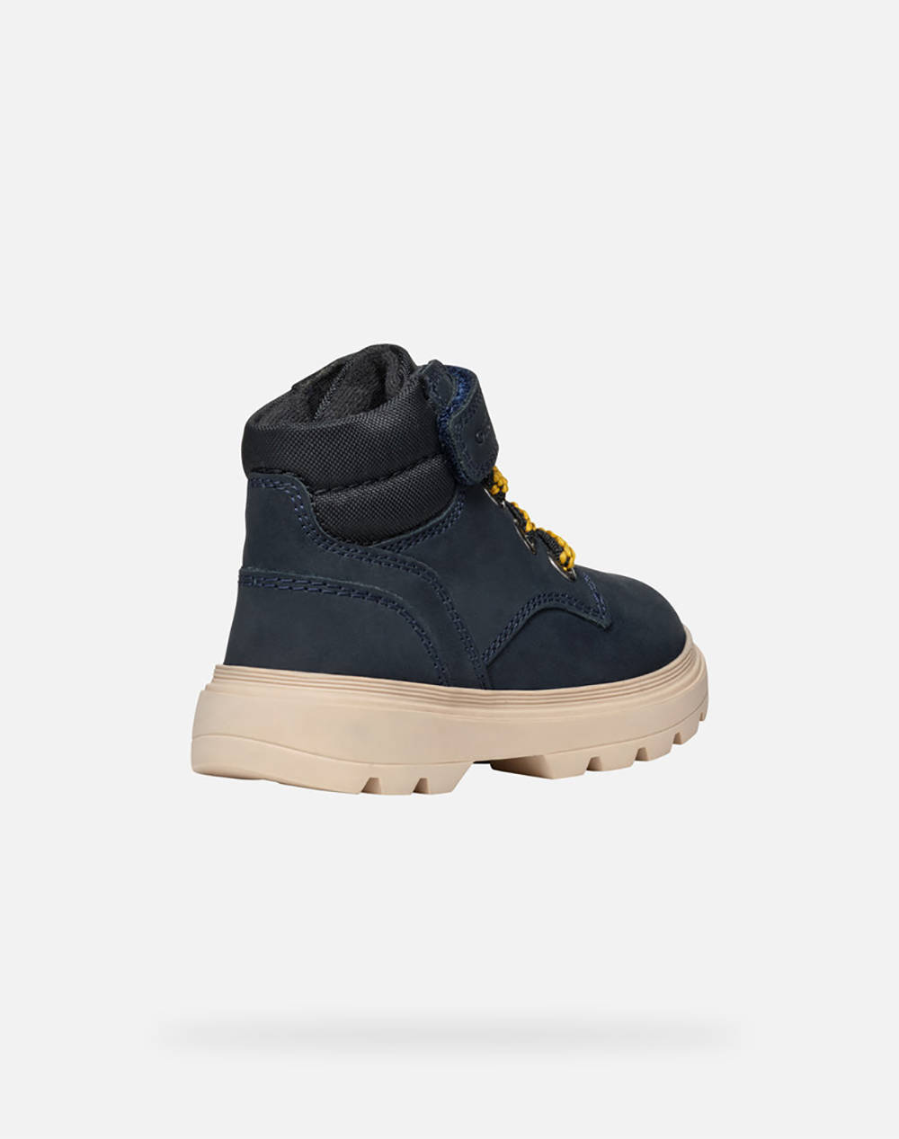 GEOX B KIDDARTAH B - NUBUCK+NYLON