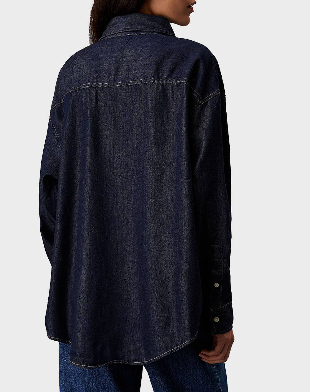 CALVIN KLEIN JEANS OVERSIZED LS DENIM SHIRT