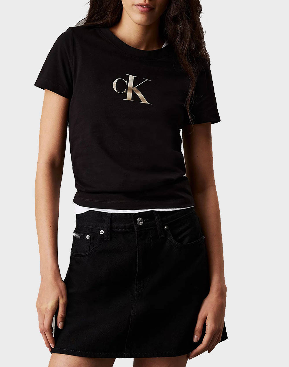 CALVIN KLEIN JEANS GRADIENT CK SLIM TEE