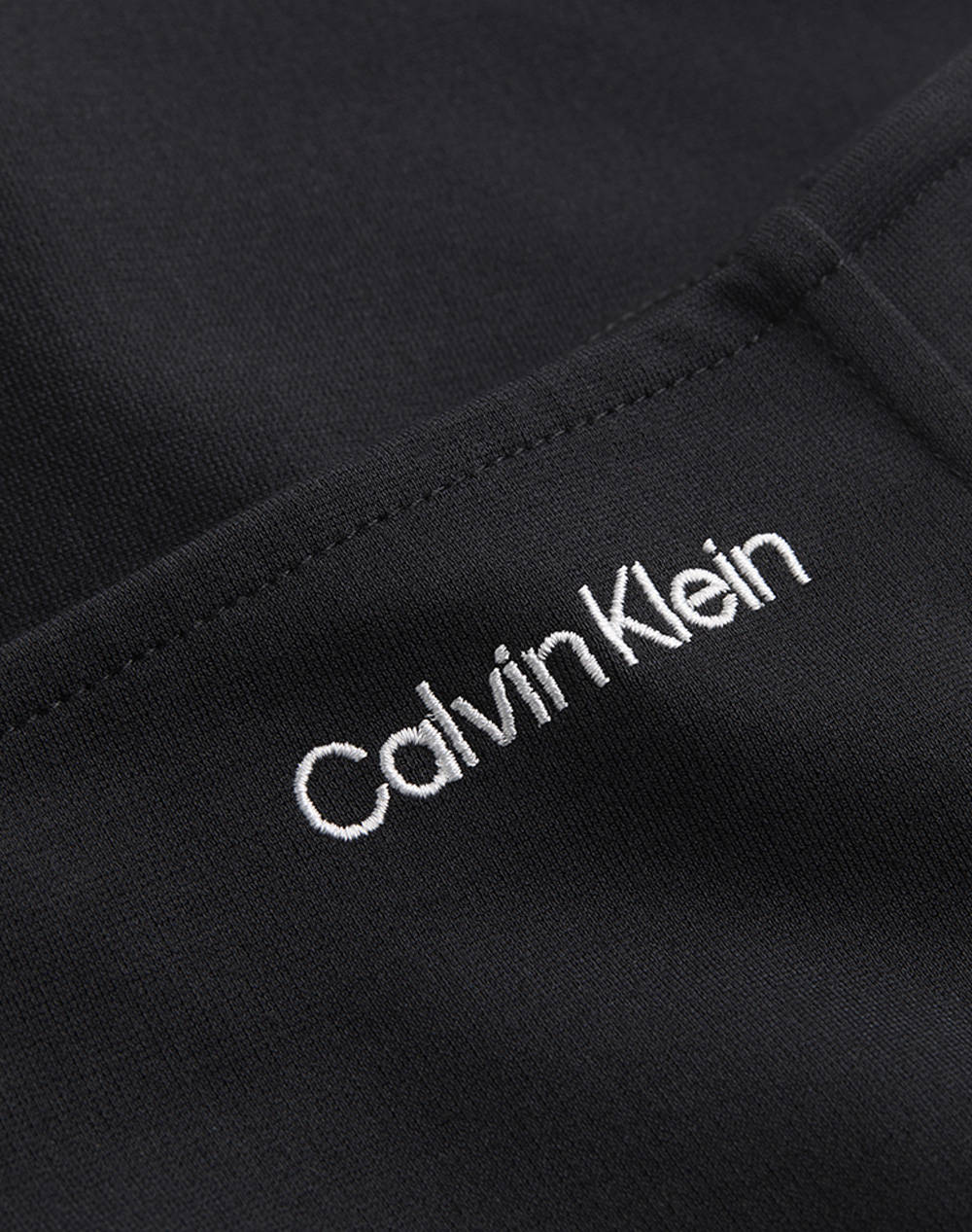 CALVIN KLEIN JEANS LOGO ELASTIC BARDOT MILANO TOP