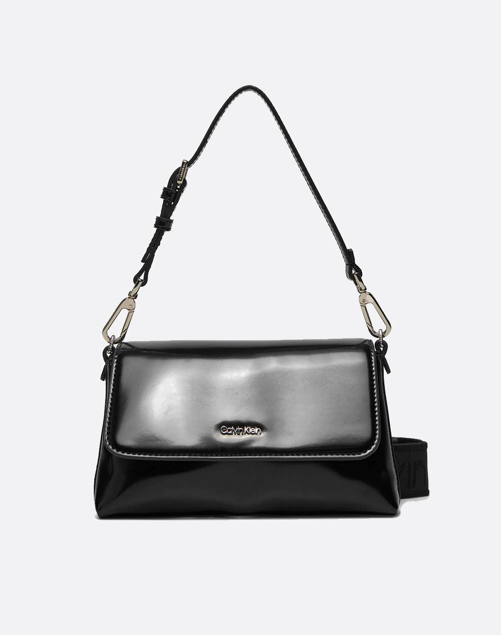 CALVIN KLEIN JEANS CK MUST DBL STRAP MINI BAG_SHINY (Размери: 20 x 11 x 5см.)