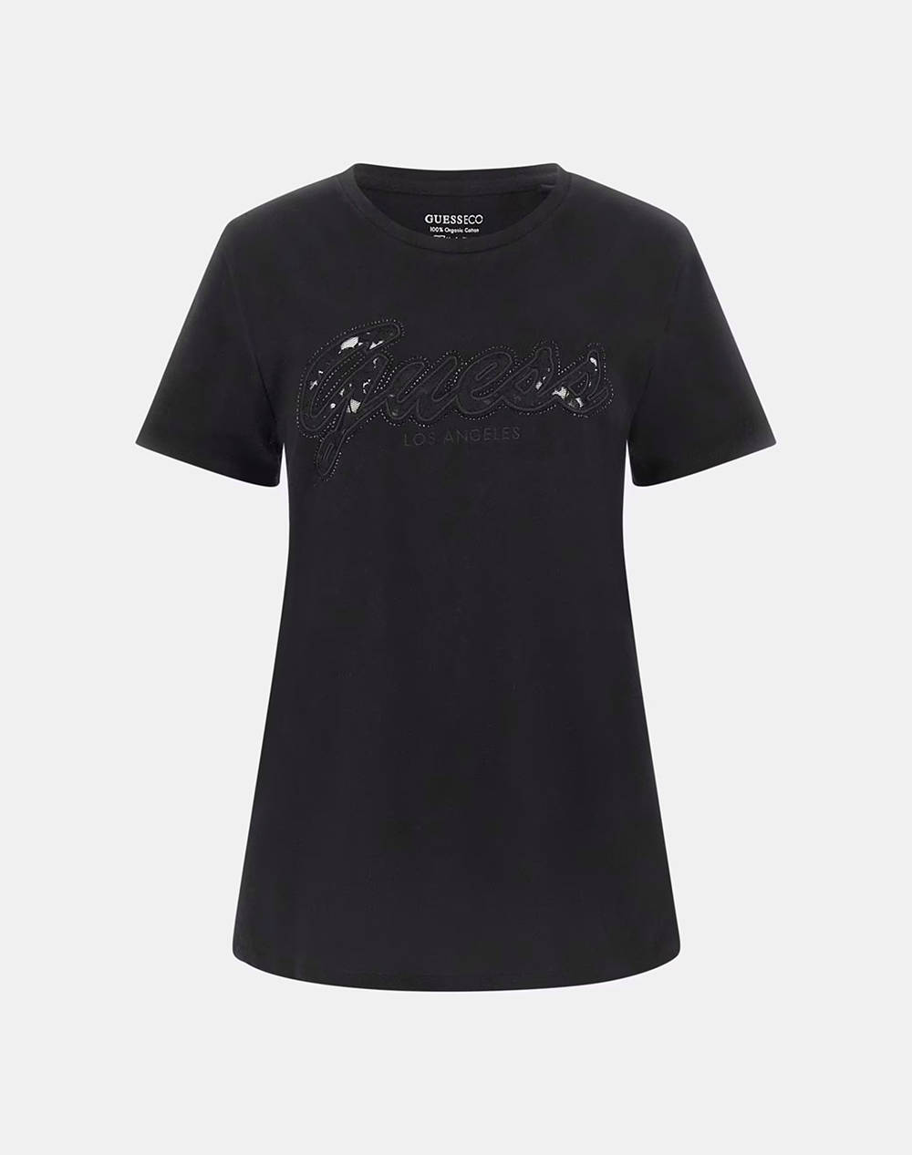 GUESS SS SCRIPT LACE LOGO EASY TEE ДАМСКА ТЕНИКСА