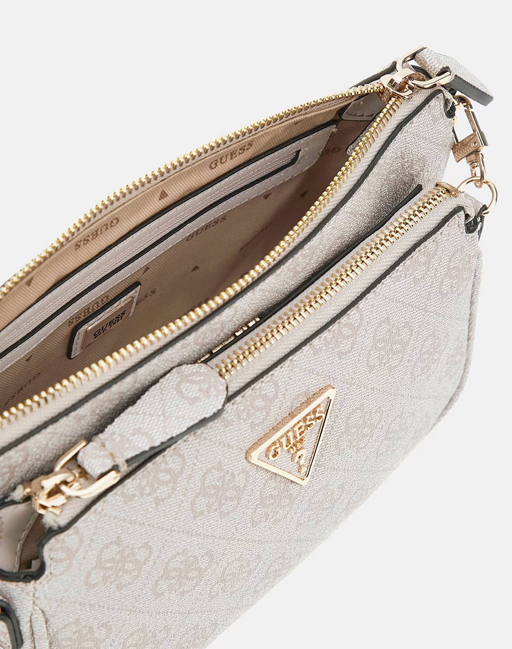 GUESS NOELLE DBL POUCH CROSSBODY ДАМСКА ЧАНТА