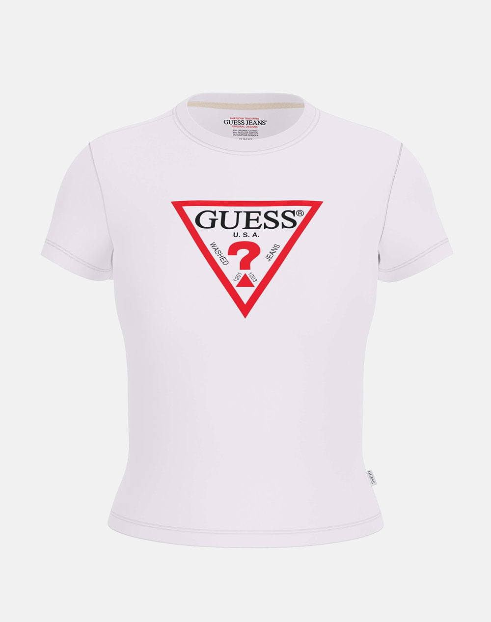 GUESS JEANS GJ SS CN SLIM ICONIC TEE ДАМСКА БЛУЗА