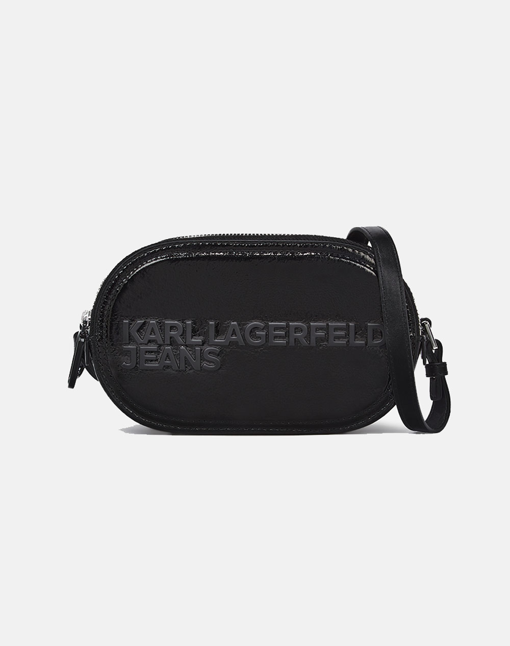 KARL LAGERFELD KLJ ESSENTIAL PU CAMERA BAG (Размери: 21 x 12.5 x 7см.)