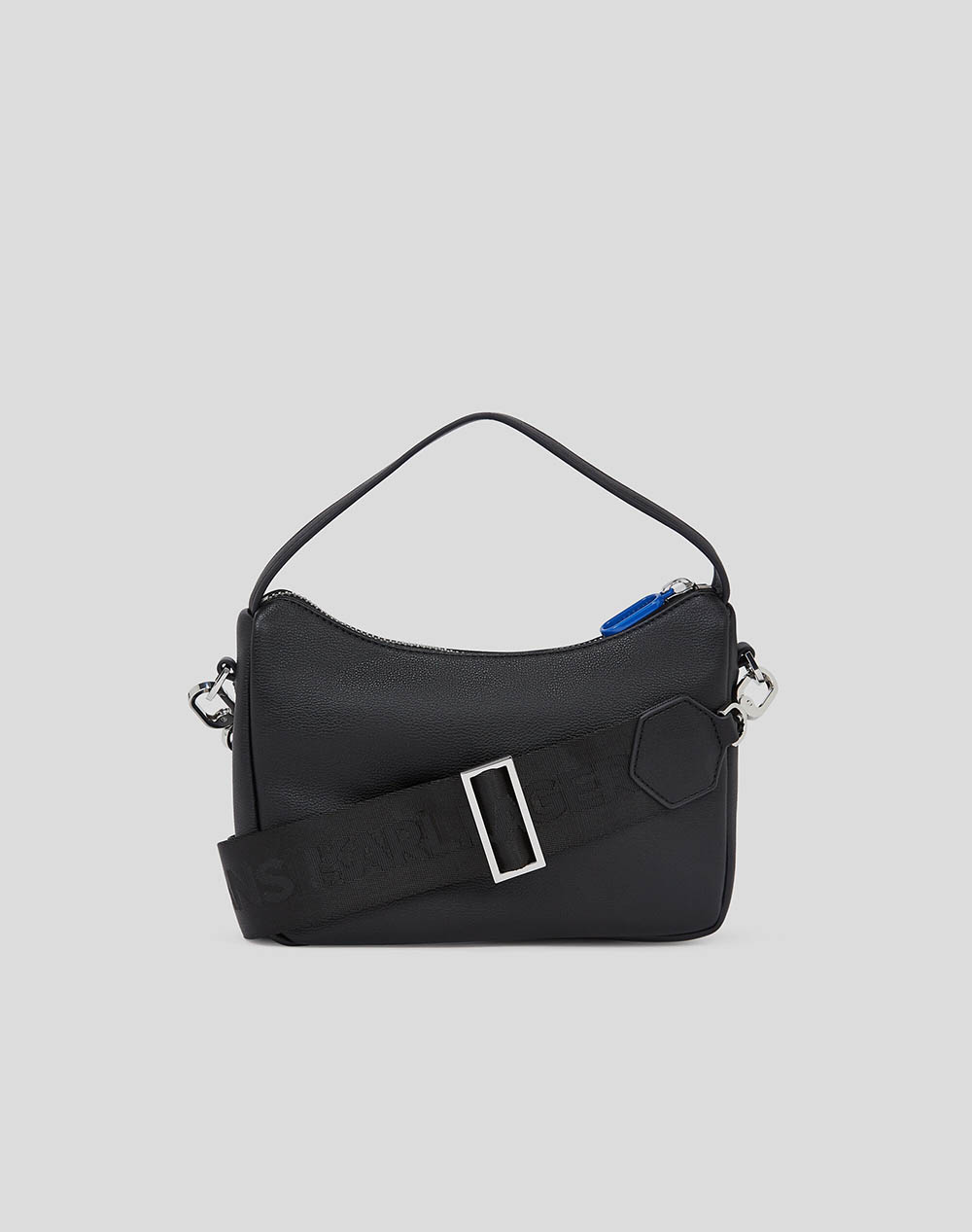 KARL LAGERFELD KLJ BOX LOGO SOFT MINI HOBO (Размери: 24 x 16 x 8см.)