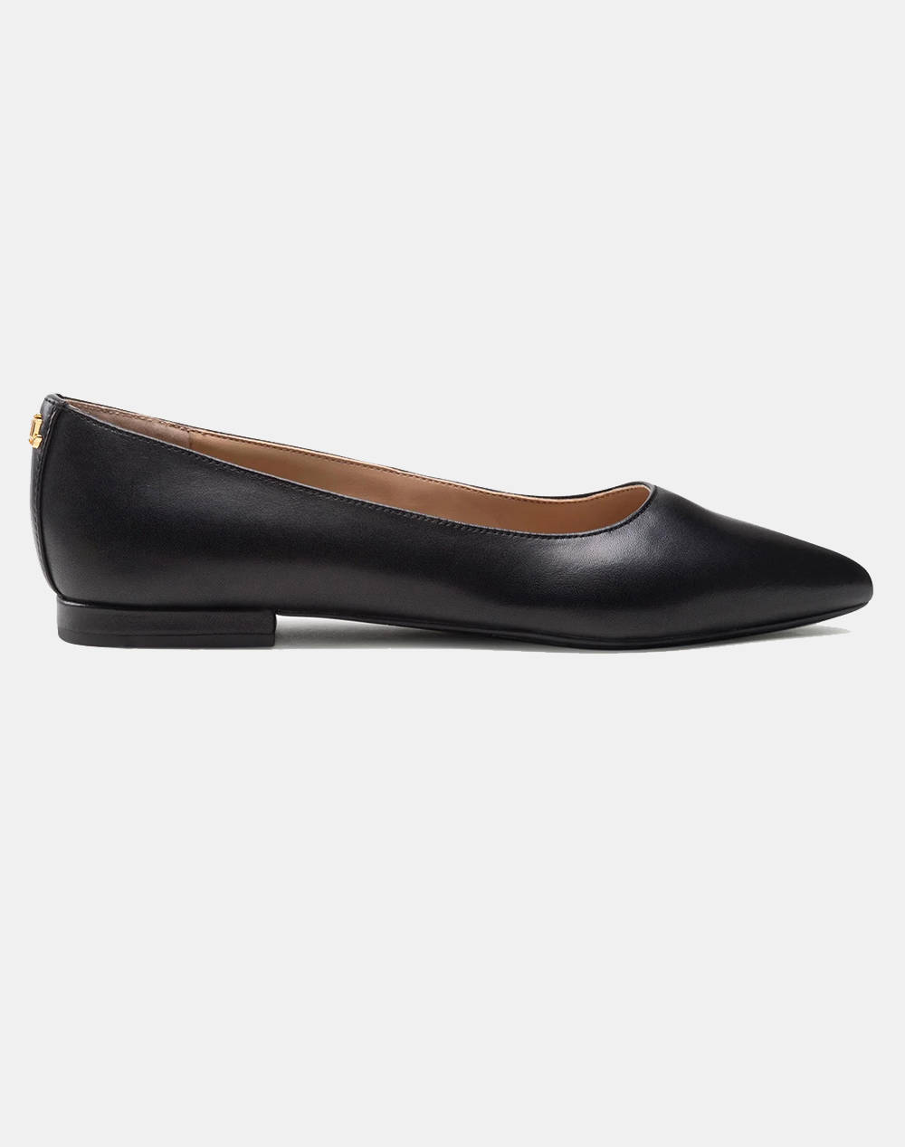 LAUREN RALPH LAUREN BURNISHED CALF-LONDYN-FL-BAL