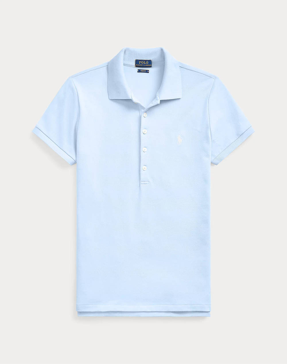 RALPH LAUREN JULIE POLO-SLIM-SHORT SLEEVE-POLO SHIRT