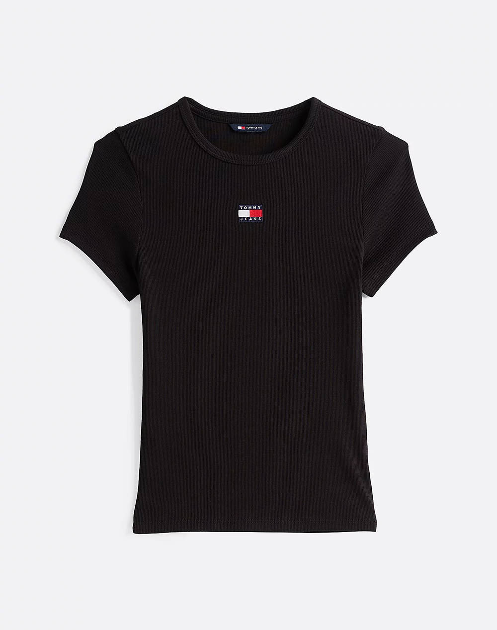 TOMMY JEANS TJW SLIM BADGE RIB TEE